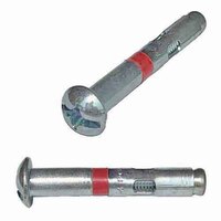 RSA14118 1/4" X 1-1/8" Sleeve Anchor, Round Head, Phillips/Slotted, Zinc